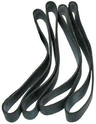 #ad Large Industrial Office Black Rubber Bands Heavy Duty 7quot; x 5 8 quot; Pack of 6 $8.79