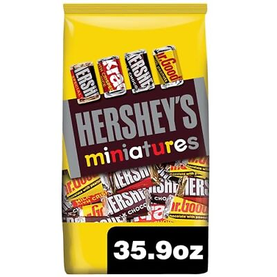 #ad HERSHEY#x27;S Miniatures Assorted Chocolate Party Pack 35.9 oz $11.51