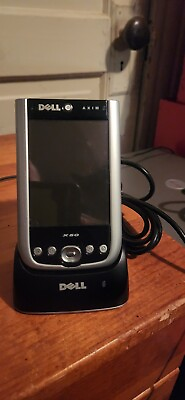 #ad dell axim x50 with charging dock $15.00