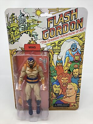 #ad Neca Flash Gordon Ming Greatest Adventure of All figure sealed 2021 reel toys $16.95