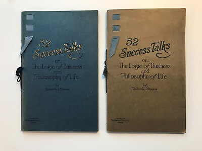 #ad quot;52 Success Talksquot; by Stevens motivational portfolios with collectible cards $125.00