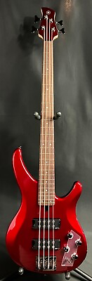 #ad Yamaha TRBX304CAR 4 String Electric Bass Guitar Candy Apple Red $329.95