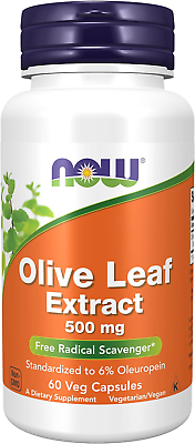 #ad Supplements Olive Leaf Extract 500 Mg Free Radical Scavenger* 60 Veg Capsules $13.33