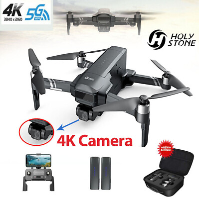 #ad Holy Stone HS600 RC Drone with 4K HD Camera 3KM FPV Wifi GPS Brushless Quad Case $399.99