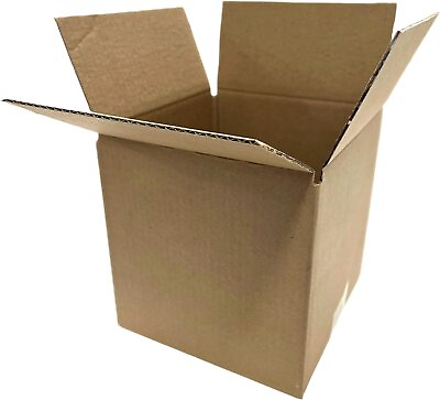 #ad 100 5x5x5 Cardboard Paper Boxes Mailing Packing Shipping Box Corrugated Carton $38.45