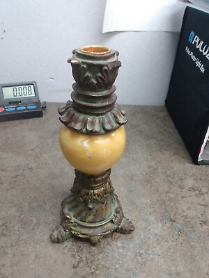 #ad Vintage Tabletop candle Sconce $8.50