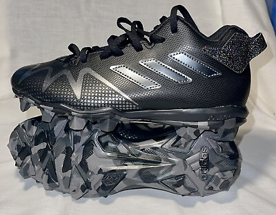 #ad Adidas Freak Spark MD J GZ6889 Football Cleats Black Metallic Kids Youth Size 6 $29.99