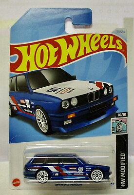 #ad 2024 HOT WHEELS * H CASE * BMW M3 WAGON BLUE HW MODIFIED 10 10 COMBINED SHIPPING $4.99