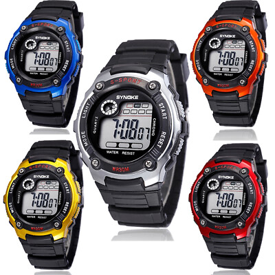 #ad Waterproof Kids Digital Electronic Watch Children Boys Girls Sports LED Watches $8.69