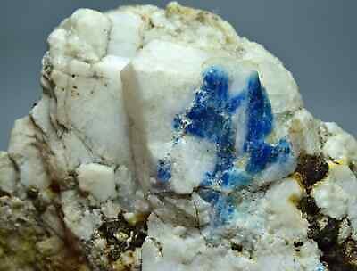 #ad 182 Gm Rare Gonnardite Crystal Specimen with Sodalite Pyrite amp; Calcite On Matri $49.99