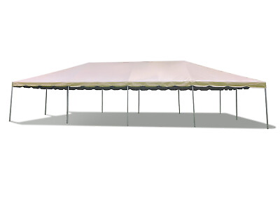 #ad 20x40 Commercial Heavy Duty Frame Tent Beige Canopy Event Wedding Party Gazebo $5699.99