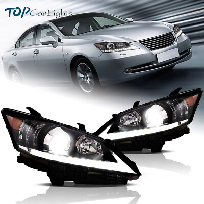 #ad VlAND LED DRL Head Light For Lexus ES350 2010 2012 Dual Beam Front Lamps 2Pcs $339.00