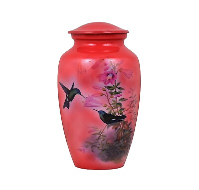 #ad Bird Flower Forest Pet Urn Decorative urn Box Ashes Keepsake urn pet urn cat urn $71.99