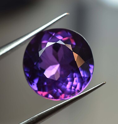 #ad 6 Ct Natural Purple Pink Tanzanite Round Cut Certified Rare Loose Gemstone $17.75