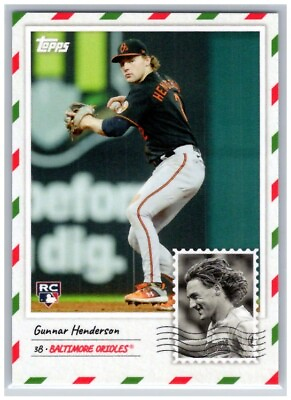 #ad Gunnar Henderson RC Baltimore Orioles 2023 Topps Holiday Countdown Card 16 $6.99