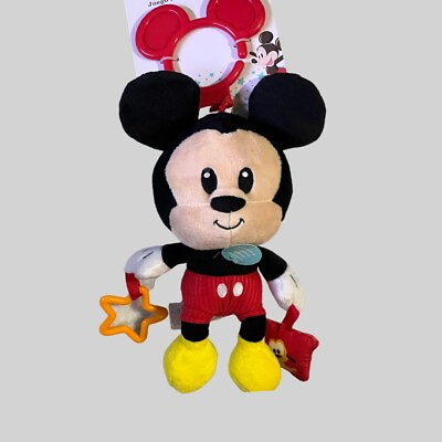 #ad Disney Baby Mickey Mouse On The Go Activity Toy Kids Preferred Rattle Teether $11.50