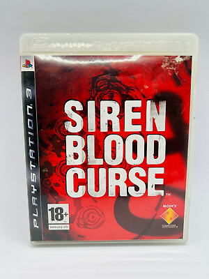 #ad REGION FREE Siren Blood Curse Sony Playstation 3 PS3 CIB COMPLETE BOX MANUAL $69.99