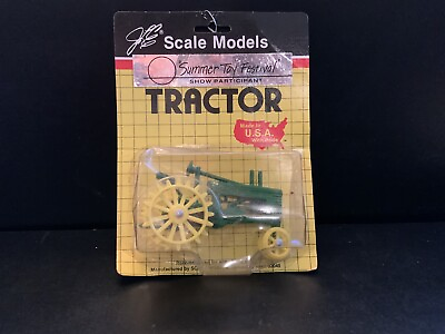 #ad John Deere 1st ed. JLE Scale Models Green quot;Summer Toy Festivalquot; Tractor $13.99