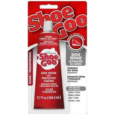 #ad Eclectic Shoe Goo Adhesive Glue Shoe Repair Clear 110010 3.7 fl. oz. $6.93