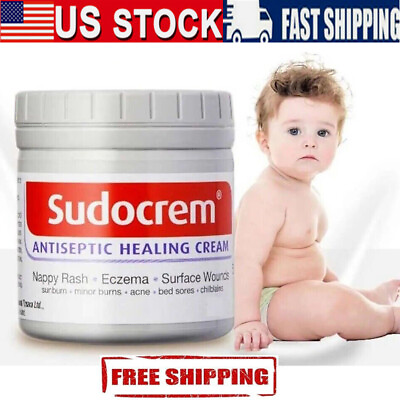 #ad 125g Sudocrem Antiseptic Healing Skin Cream Nappy Rash Acne Eczema Wounds $5.95