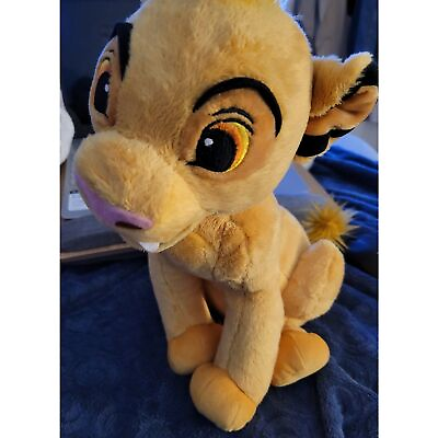 #ad Disney The Lion King Simba Plush Stuffed Lion Toy $14.99