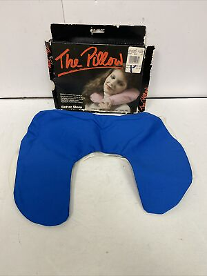 #ad The Pillow Vintage inflatable neck pillow aa5 $10.90