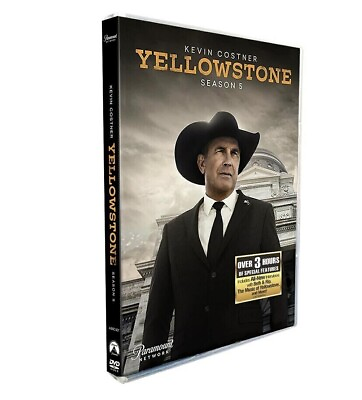 #ad NEW Yellowstone the complete 5th season the 5th PART 1 8 complete episodes DVD $10.99