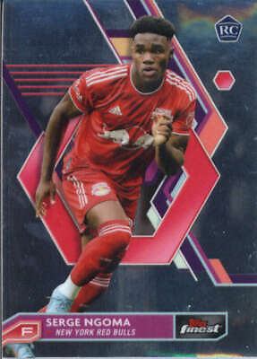 #ad 2023 Topps Finest Major League Soccer #6 Serge Ngoma New York Red Bulls Rookie $2.95
