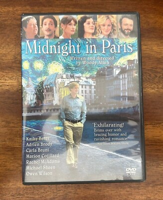#ad Midnight in Paris DVD $5.54