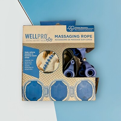 #ad Wellpro MASSAGING ROPE Massage Relieves Tension Fitness Soothes Relaxes $16.99
