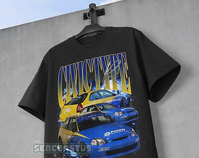 #ad Limited Edition Civic Type R ek Vintage T Shirt S 5XL $26.99