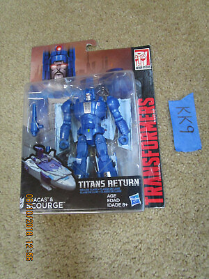 #ad Transformers Generations Lot TITANS RETURN SCOURGE amp; FRACAS Deluxe Class MOSC $19.00