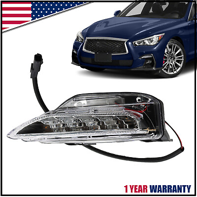 #ad For Infiniti Q50 Q50s Front Left Turn Signal Light Amber Lamp LH Side 2014 2020 $25.67