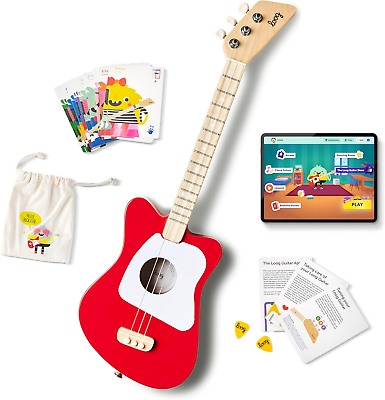 #ad Mini Acoustic Kids Guitar for Beginners 3 Strings Ages 3 Learning App and Lesso $125.99
