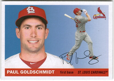 #ad 2020 Topps Archives Paul Goldschmidt #2 St. Louis Cardinals $1.99