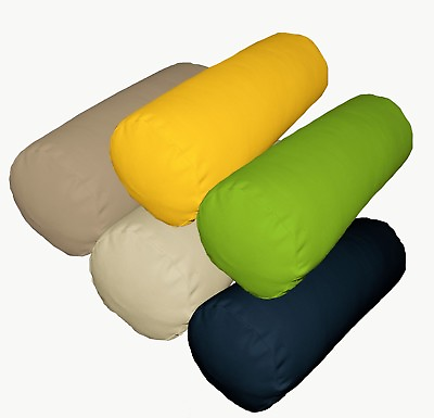 #ad Bolster Cover*A Grade Cotton Canvas Neck Roll Tube Yoga Massage Pillow Case*La1 $7.99