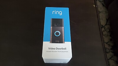 #ad NIB Ring Video Doorbell 2nd Gen 2020 1080p HD Video Night vision Venetian Bronze $63.95