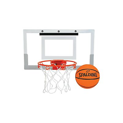 Spalding Slam Jam Mini Over the Door Basketball Hoop 2022 Version $47.85