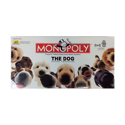 #ad USAOpoly Monopoly Monopoly The Dog Artlist Collection Ed Box VG $16.00