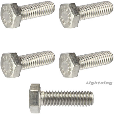#ad Hex Bolts Full Thread Stainless Steel 1 2 13 x 2 1 2quot; Qty 250 $486.75