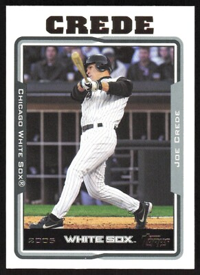 #ad 2005 Topps Joe Crede #235 Chicago White Sox $1.55