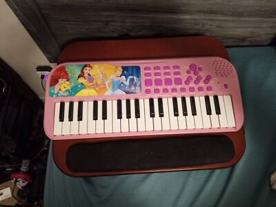 #ad Disney Princess Pink Musical Keyboard 2018 $35.00