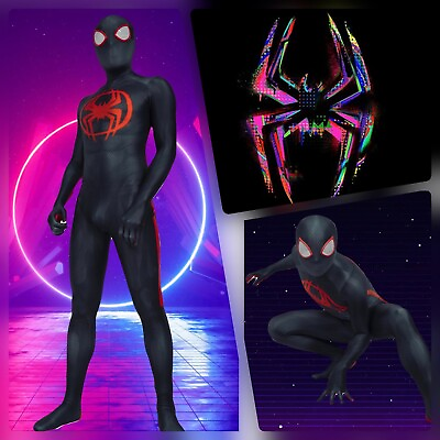 #ad Kids NEW Miles Morales Across the Spiderverse Costume $60.00