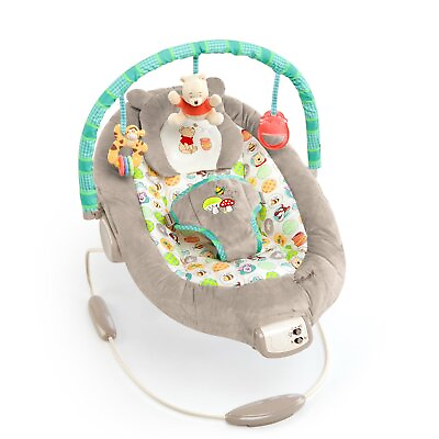 #ad Disney Baby Winnie the Pooh Baby Bouncer Soothing Vibrations 0 6 Months 6 20 lbs $124.99