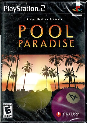 #ad Pool Paradise Ps2 New Advanced Physics 11 Pool Games 30 Opponents 4 Mini Games $29.95