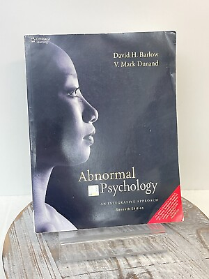 #ad Abnormal Psychology: An Integrative Approach 7th Edition Barlow Durand $15.00