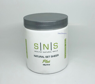 #ad SNS Healthy Natural Nails Dipping Powder NATURAL SET SHEER 16 oz $159.00