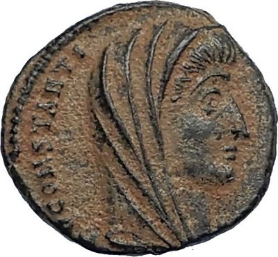#ad Divus Saint CONSTANTINE I the GREAT 347AD Authentic Ancient Roman Coin i67119 $133.65