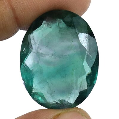 #ad Top Healing Jewel 48.70 Ct Natural Green Fluorite Oval Cut Huge Gemstone $12.59