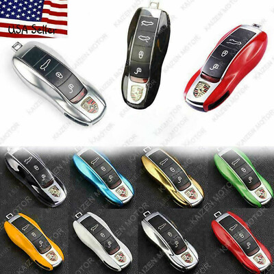 #ad for Porsche Cayenne Macan Panamera Boxster 911 Smart Remote Key Shell Cover $10.88
